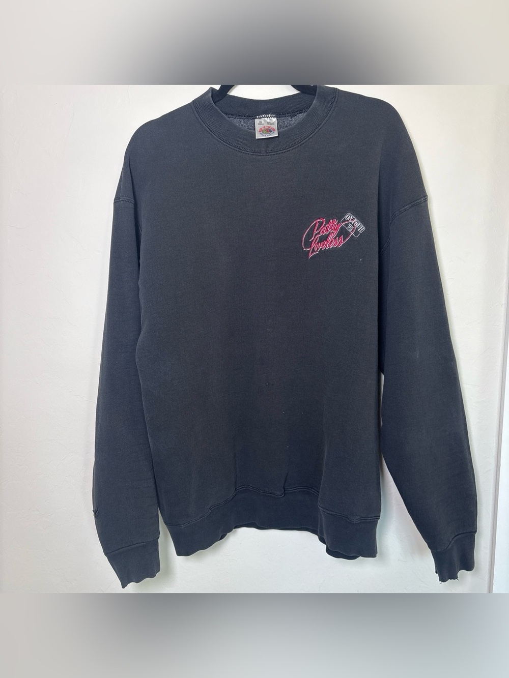 Vintage 1995 Patty Loveless On Tour Embroidered Sweatshirt XL Made In USA HEAVY